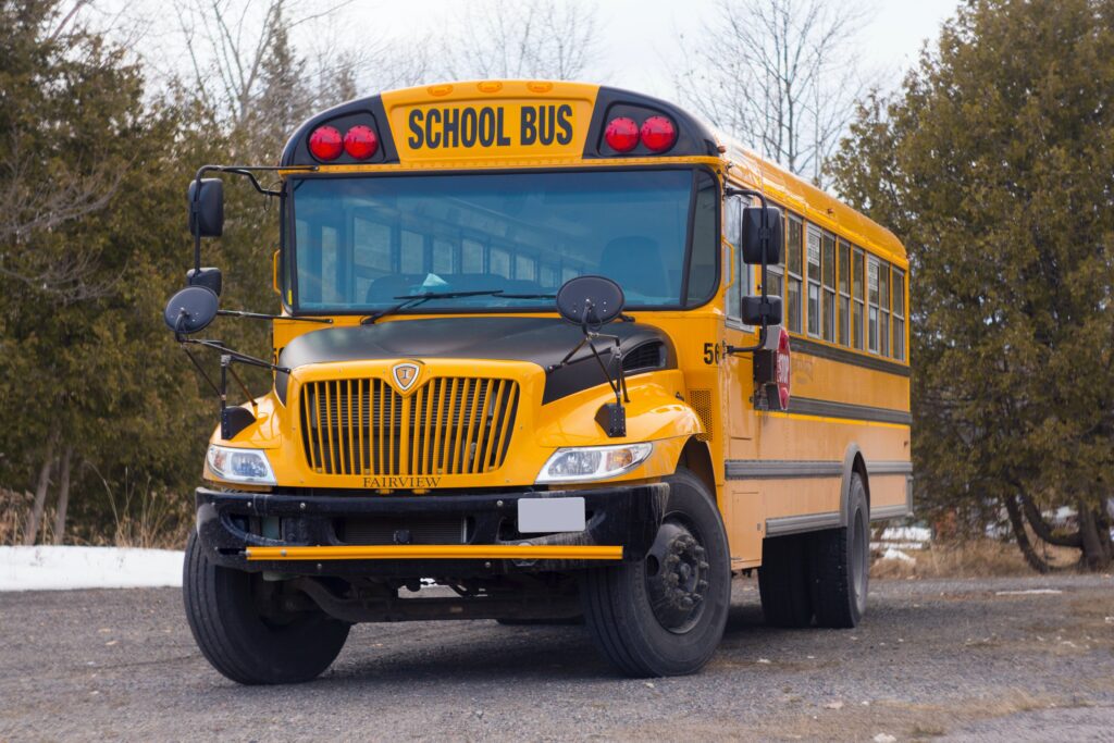 bus Schools and Childcares