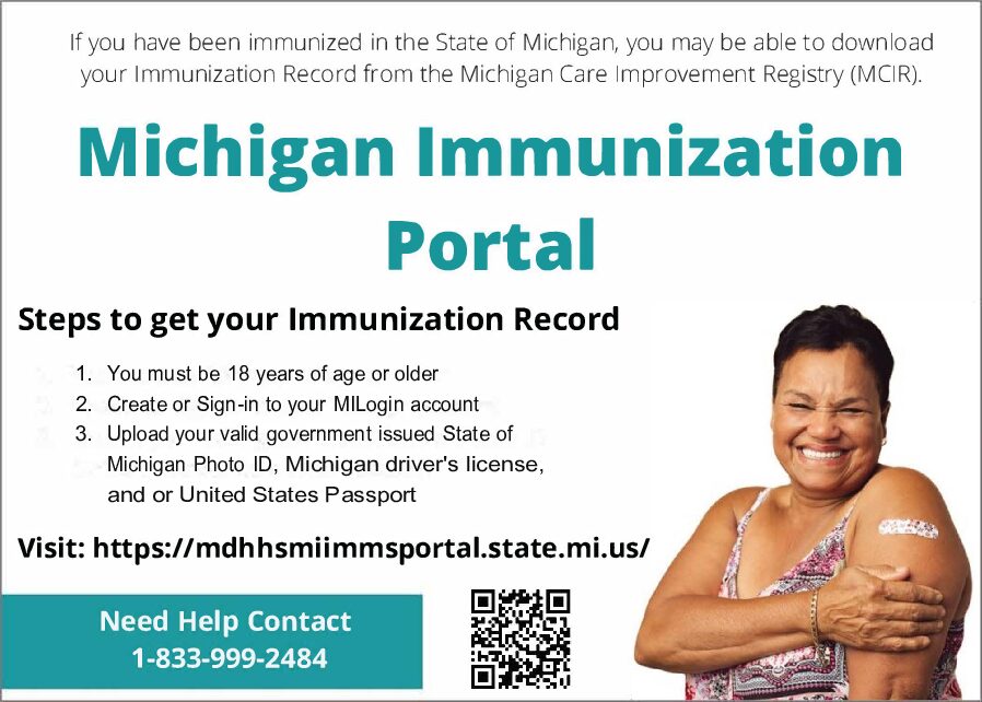 Access MI Imms Portal