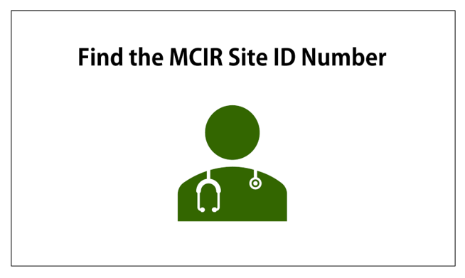 Find MCIR Site ID